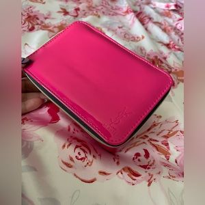 YSL cosmetic bag/box in Fuchsia patent leather